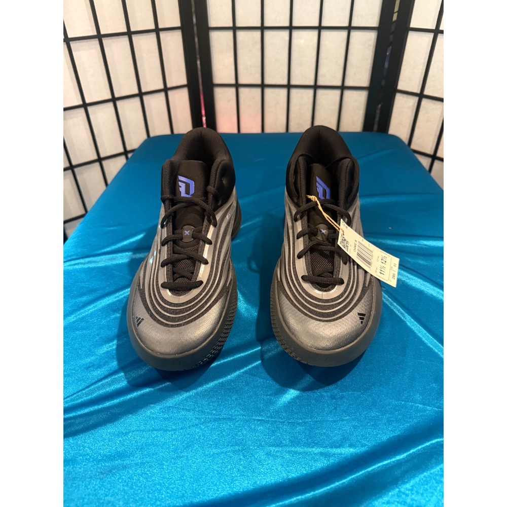 adidas Dame X Basketball Shoes Black Gray Purple Men's 11.5 NWT
